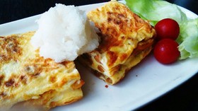 和風納豆オムレツで、もう一品♪