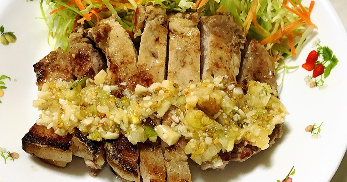 ガーリックハーブポークテンダーロインのレシピ