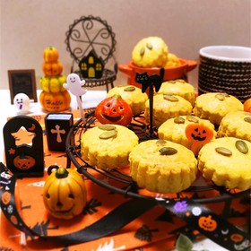 ハロウィン♡カボチャのスコーン♡