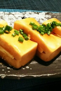 みたらし風＊高野豆腐のチーズ挟み