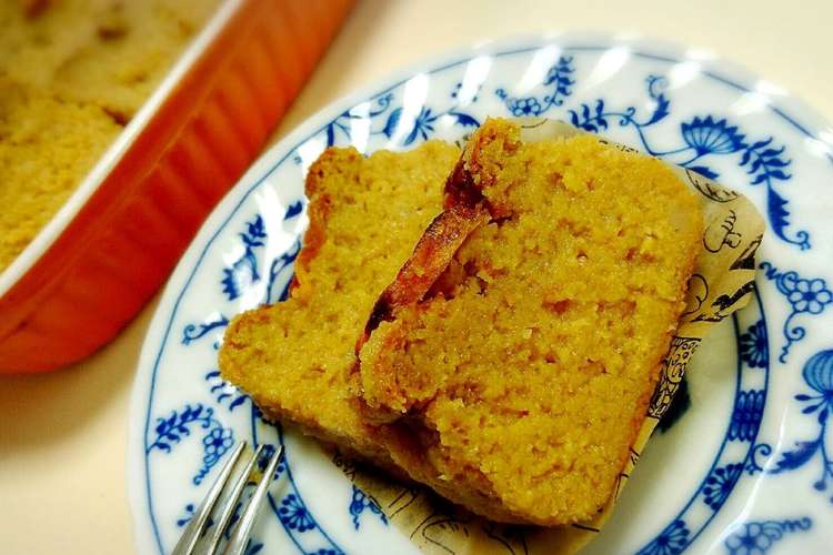 材料3つ 柿 ｈｍ 牛乳 パウンドケーキ レシピ 作り方 By タワまん クックパッド