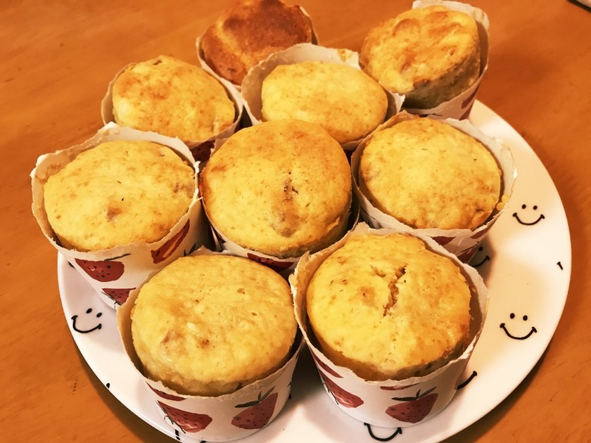 アップルクリームチーズクラムマフィンのレシピ