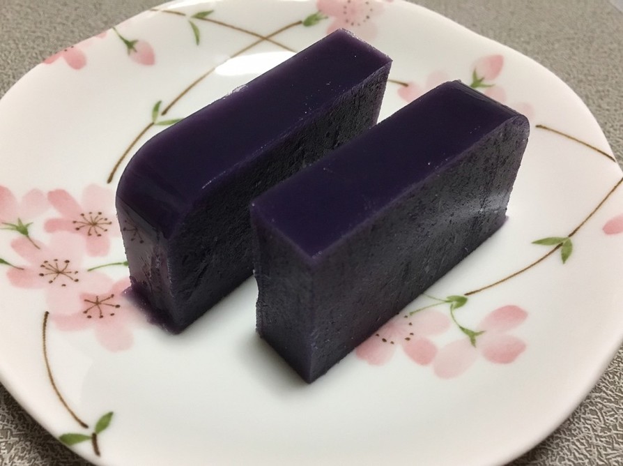 紫芋羊羹の画像