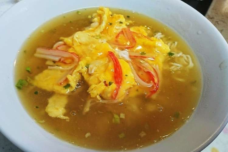 子供も大好き 塩ラーメンで天津ラーメン レシピ 作り方 By ビーグルのソラ クックパッド