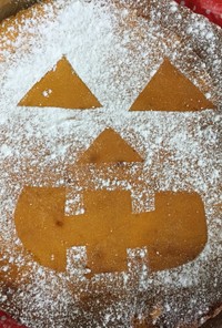 超簡単♡ハロウィン♡かぼちゃチーズケーキ