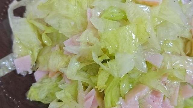 レタスとハムのサラダ レシピ 作り方 By ４人娘ｍａｍａ クックパッド 簡単おいしいみんなのレシピが366万品