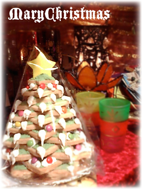 サクサククッキーdeクリスマスツリー☆