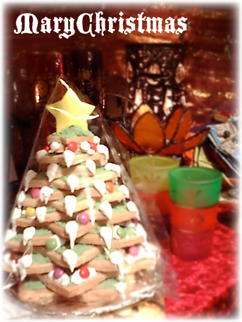 サクサククッキーdeクリスマスツリー☆の画像