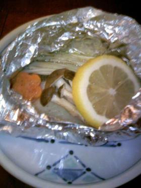 鱈のホイル焼き