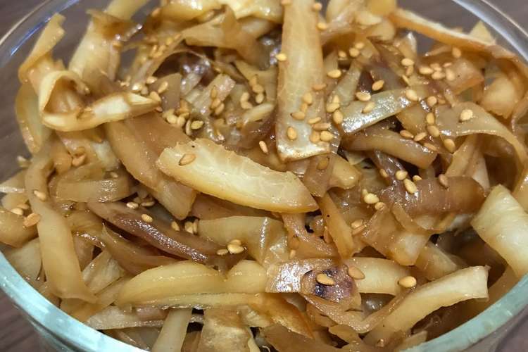 皮は冷凍してストック お酢で大根の皮炒め レシピ 作り方 By Kuriyopi クックパッド 簡単おいしいみんなのレシピが357万品