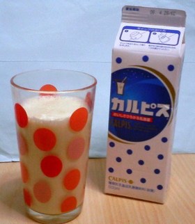 まったり豆乳カルピス~無調整苦手な方も♪