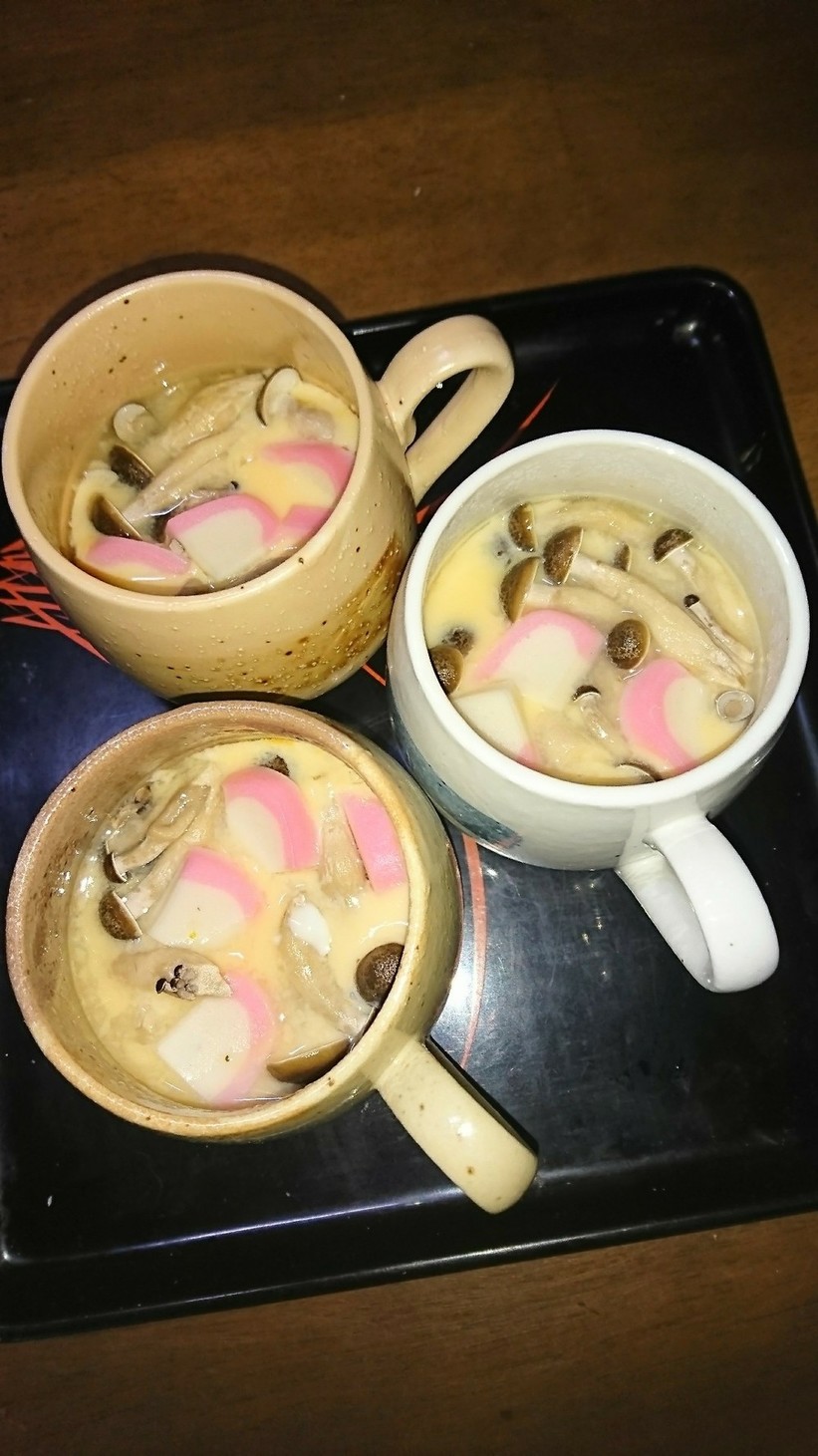 簡単 しめじの茶碗蒸しの画像