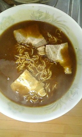 袋ラーメンにひと工夫♪カレーラーメン★