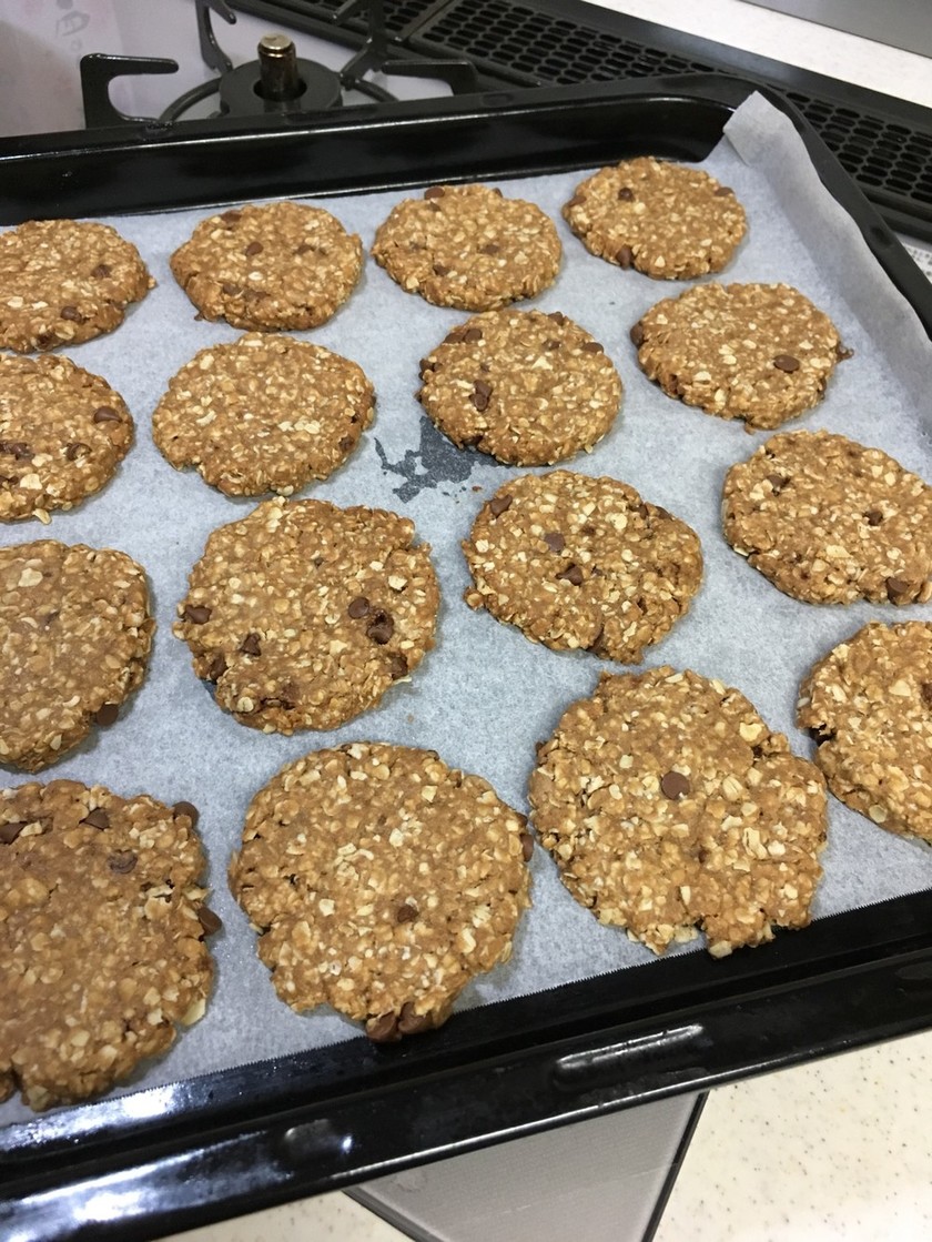 全粒オートミールクッキーのレシピ