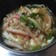 ネギとカニカマの彩りとろみ麺