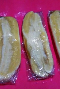 冷凍バナナ 丸かじり
