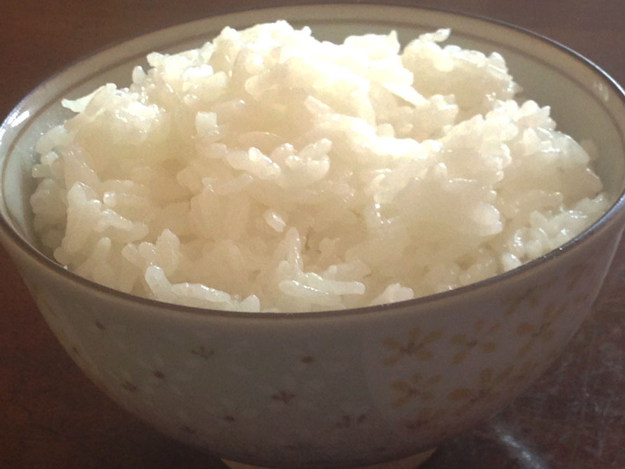 うまいお米の炊き方の画像