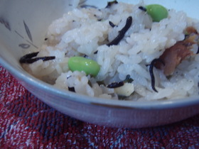【風邪対策!!】梅と生姜のご飯