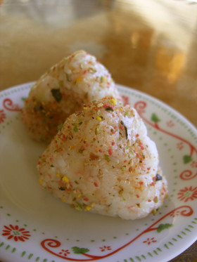 ふりかけチーズご飯(おにぎり)