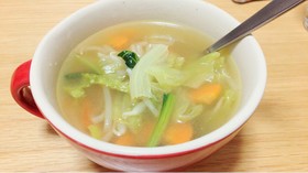 野菜を摂ろう!具沢山スープ