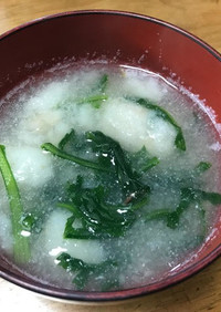 山芋汁(高知県安田町の郷土食)
