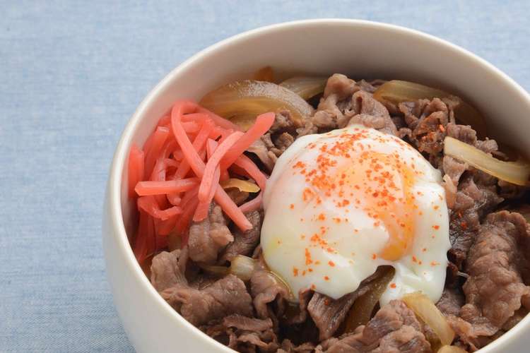丼 レシピ クックパッド 牛
