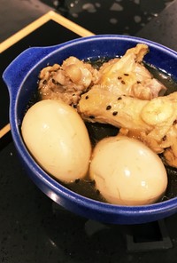 簡単☆美味しい卵と鶏肉の煮物