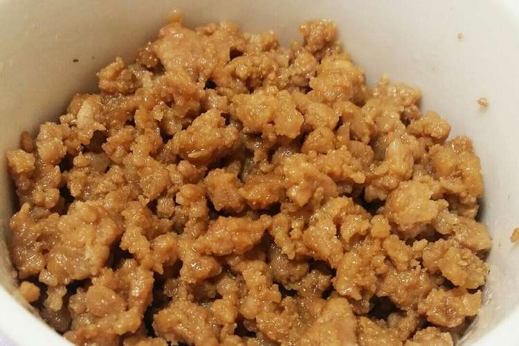 子供が大好き 豚ひき肉のふんわり肉そぼろ レシピ 作り方 By ーーまゆりーー クックパッド 簡単おいしいみんなのレシピが363万品
