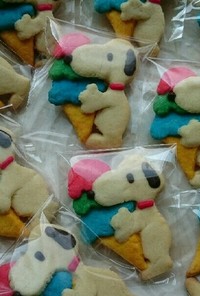 可愛いクッキー☆スヌーピーwithアイス