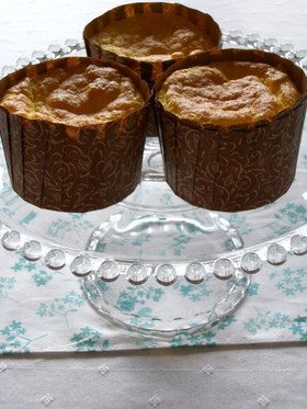 粉を使わないおからカップケーキ