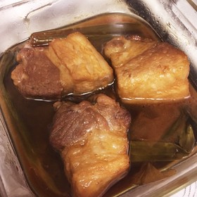 【簡単】レンジで!豚バラ焼豚