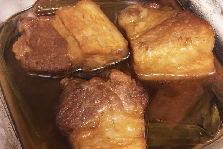 簡単 レンジで 豚バラ焼豚 レシピ 作り方 By クックpapa クックパッド 簡単おいしいみんなのレシピが350万品