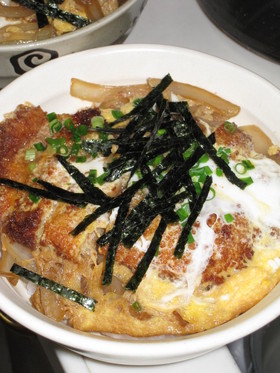 定番☆ごく普通のカツ丼
