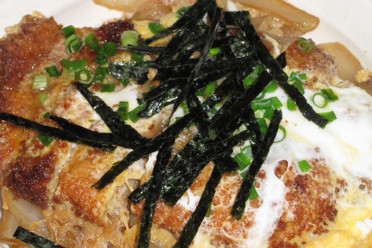 定番 ごく普通のカツ丼 レシピ 作り方 By 海 砂 クックパッド 簡単おいしいみんなのレシピが367万品