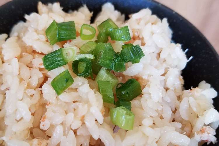 カニ缶で簡単炊き込みご飯 レシピ 作り方 By あっさりが好き クックパッド 簡単おいしいみんなのレシピが359万品