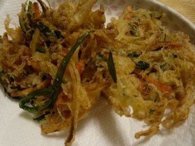 もっちゃり!?納豆かき揚げ