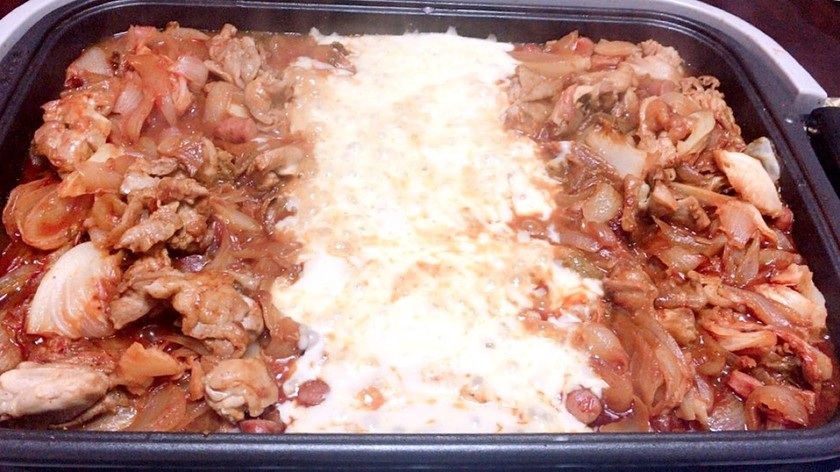 ホットプレートで簡単チーズダッカルビ by nanae___ 【クックパッド】 簡単おいしいみんなのレシピが338万品