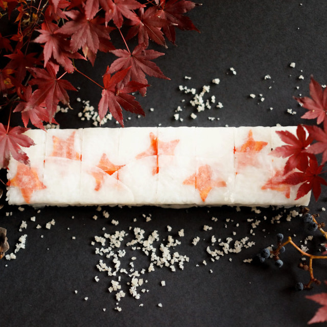 紅葉にんじんの雪隠れ寿司vegesushi By Hoxai Kitchen クックパッドダイニング