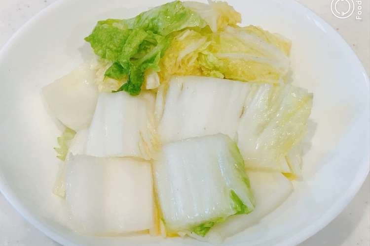 シャキシャキ白菜の 昆布茶の浅漬け レシピ 作り方 By クックまいななパパ クックパッド 簡単おいしいみんなのレシピが356万品