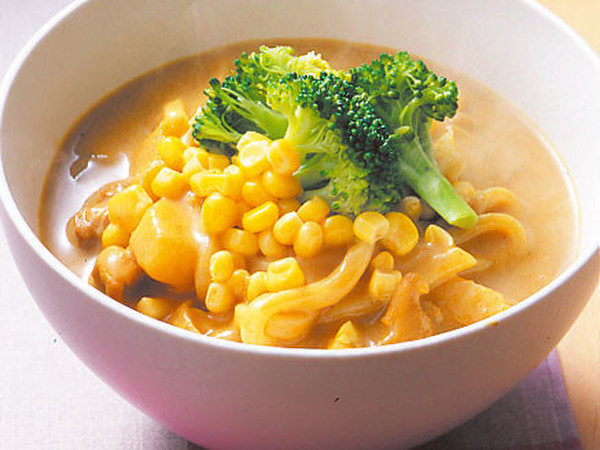 鶏肉のまろやかカレーうどん
