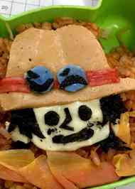 みんなが作ってる キャラ弁 ワンピース エースのレシピ クックパッド 簡単おいしいみんなのレシピが371万品