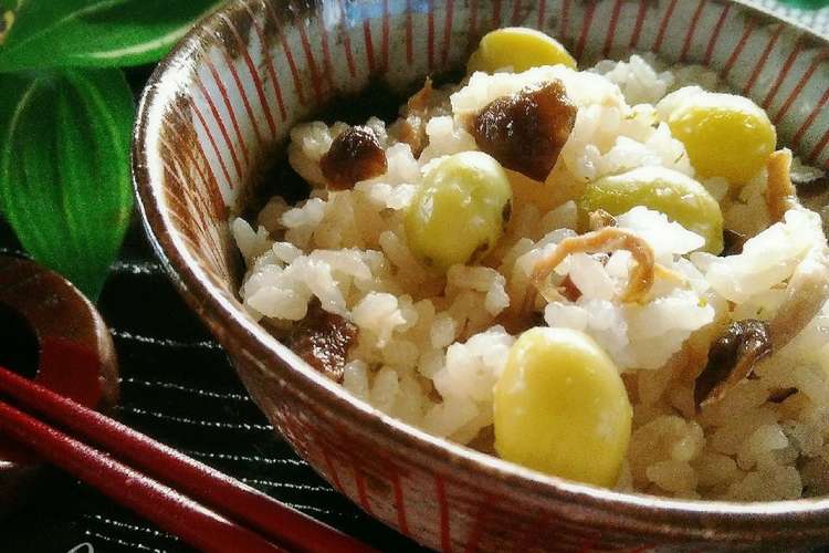 永谷園で きのことぎんなんの炊き込みご飯 レシピ 作り方 By Icco000 クックパッド