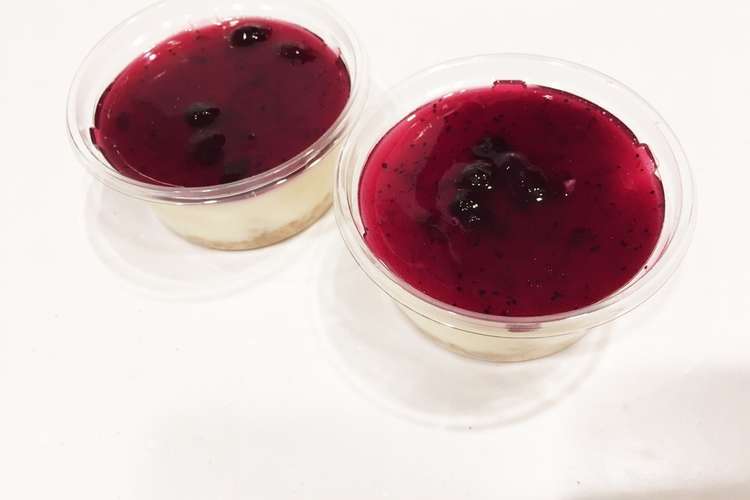 ミニカップでレアチーズケーキ レシピ 作り方 By クックpjfqaj クックパッド 簡単おいしいみんなのレシピが351万品