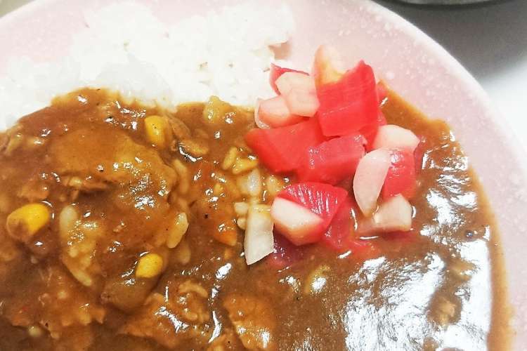 我が家の即席福神漬け にんにく酢 沢庵 レシピ 作り方 By 狐ト白ノ曼珠沙華 クックパッド
