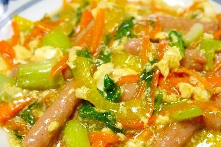 簡単 青梗菜とウィンナーの中華旨煮 レシピ 作り方 By だんどり亭 クックパッド 簡単おいしいみんなのレシピが372万品