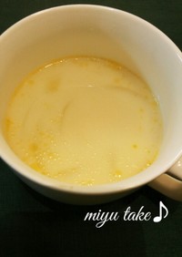 朝食に♥温まる〜玉ねぎのミルク生姜スープ