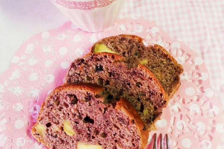 さつまいもとあんこのパウンドケーキ レシピ 作り方 By せりchan クックパッド 簡単おいしいみんなのレシピが350万品