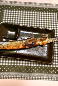 秋刀魚の塩焼き