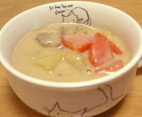 隠し味はお味噌で☆クリームシチュー
