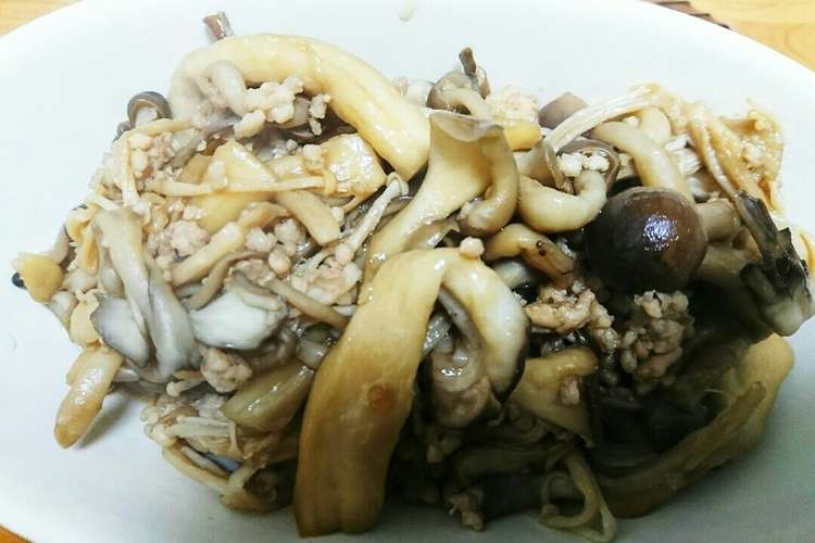 秋の 鶏ミンチときのこバター炒め レシピ 作り方 By 冷蔵庫処理ウーマン クックパッド 簡単おいしいみんなのレシピが360万品